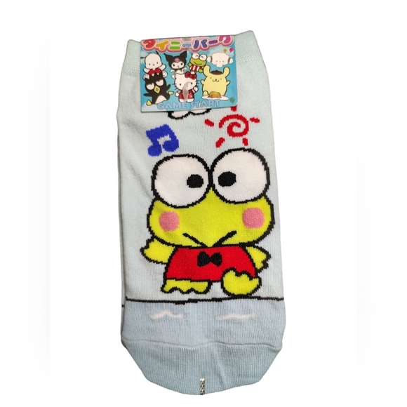 Keroppi Adult Socks 2 Pair - Picture 2 of 5